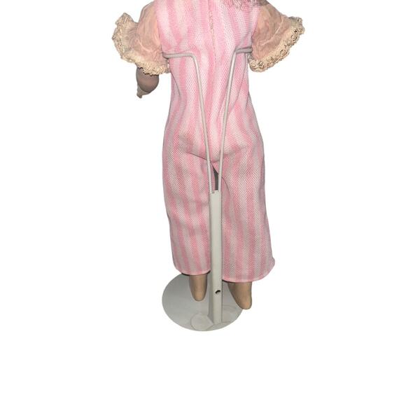 Vintage Walker Doll FairyLand Toy Prod. Composition Sleepy Eye in pink outfit - Picture 7 of 16